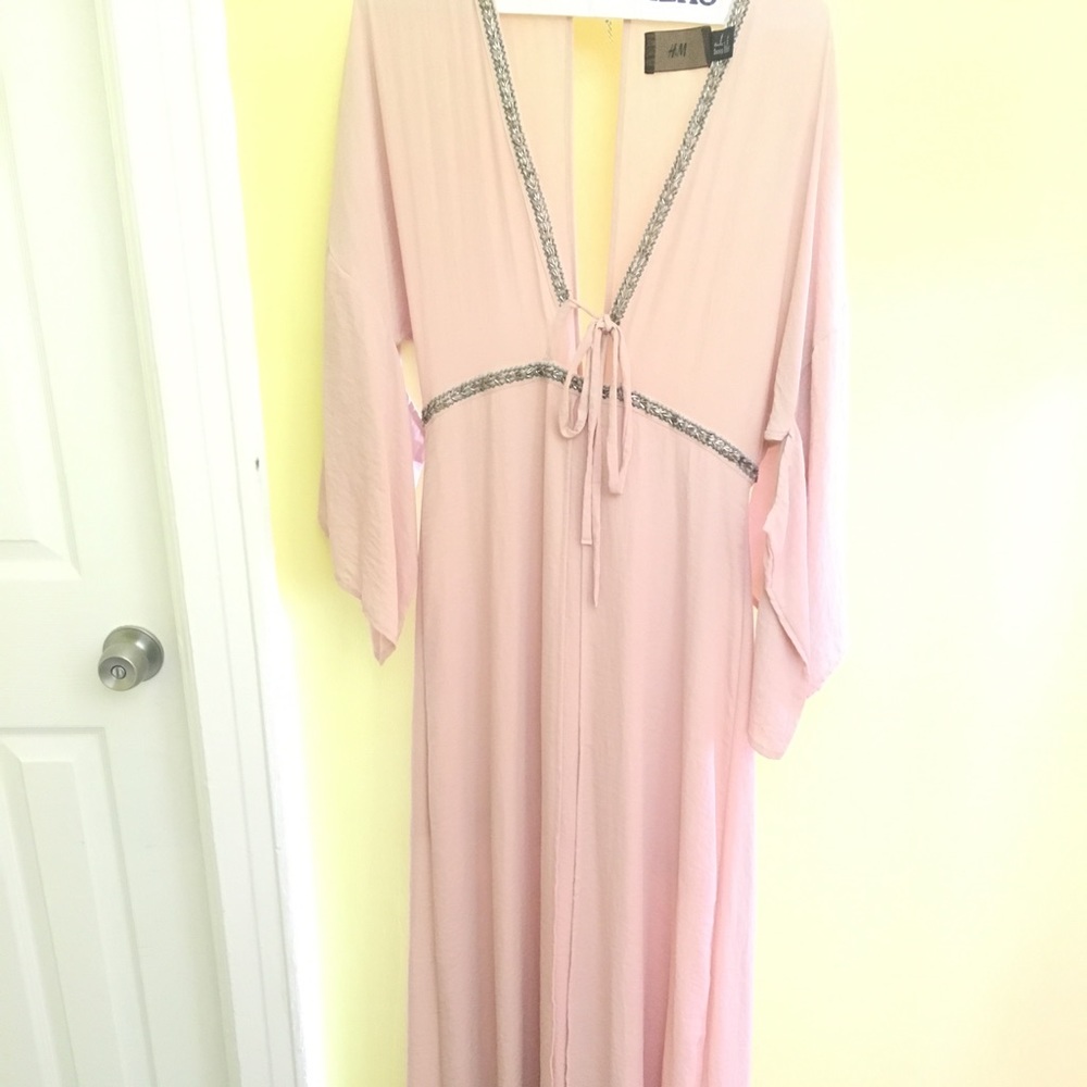 Light Blush Pink H&M dress Size 8 originally $80